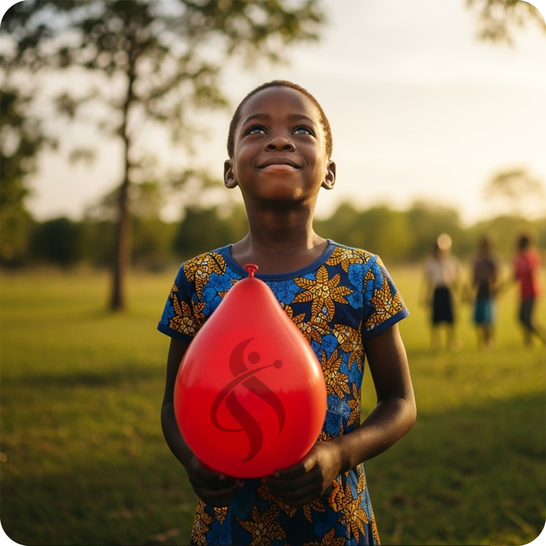 Group discussion at a sickle cell awareness event